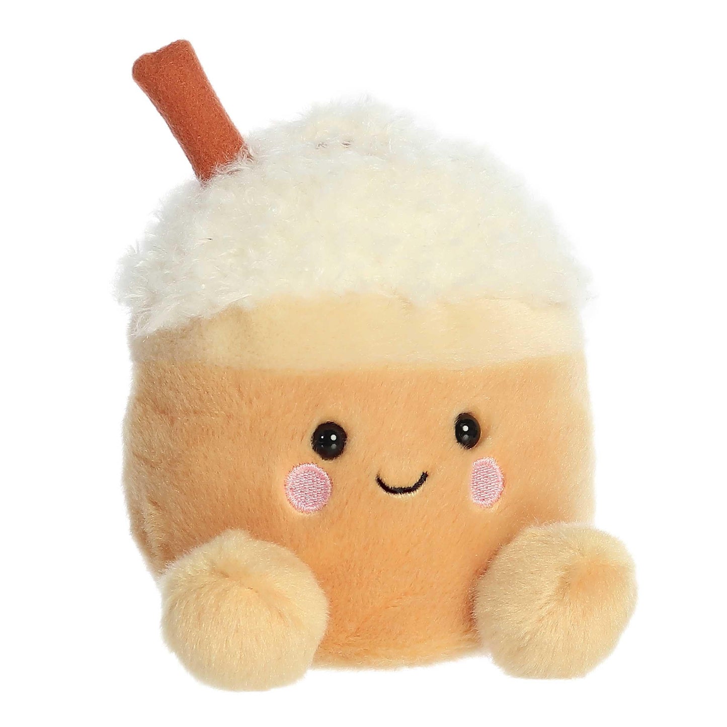 Aurora® Festive Palm Pals™ Speckle Pumpkin Spice Latte™ Stuffed Animal - Fun Collectible Plush for Kids and Adult Collectors - Perfect for Decorating