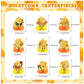 9 PCS Cheese Honeycomb Centerpieces Table Decorations Cheese Table Centerpieces for Cheese Party Supplies Cheese Birthday Party Decorations