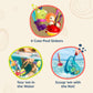 B. toys Diving Pool Toys, Finley Shark Scoop 5-Piece Water Set, Summer