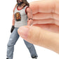 Mattel Minecraft Action Figure & Accessories Set, Garrett Posable Character Collectible Inspired by a Minecraft Movie, 3.25-inch Scale