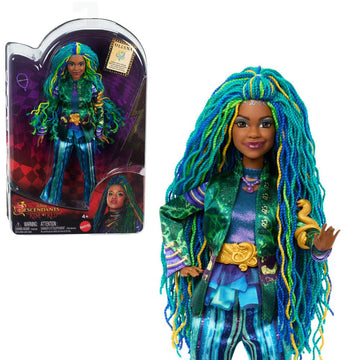 Mattel Disney Descendants: The Rise of Red Fashion Doll & Accessory Uliana, Younger Sister of Ursula with Movie-Inspired Clothes & Necklace