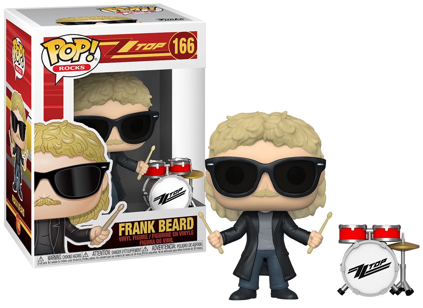 Funko POP Rocks: ZZ Top- Frank Beard