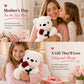 GailiMaiYa Teddy Bear Plush Stuffed Animal Teddy Bear with Rose,Cute Sweet Bear Great Gift for Your Loved One,Girlfriend Kids Birthday, Valentine