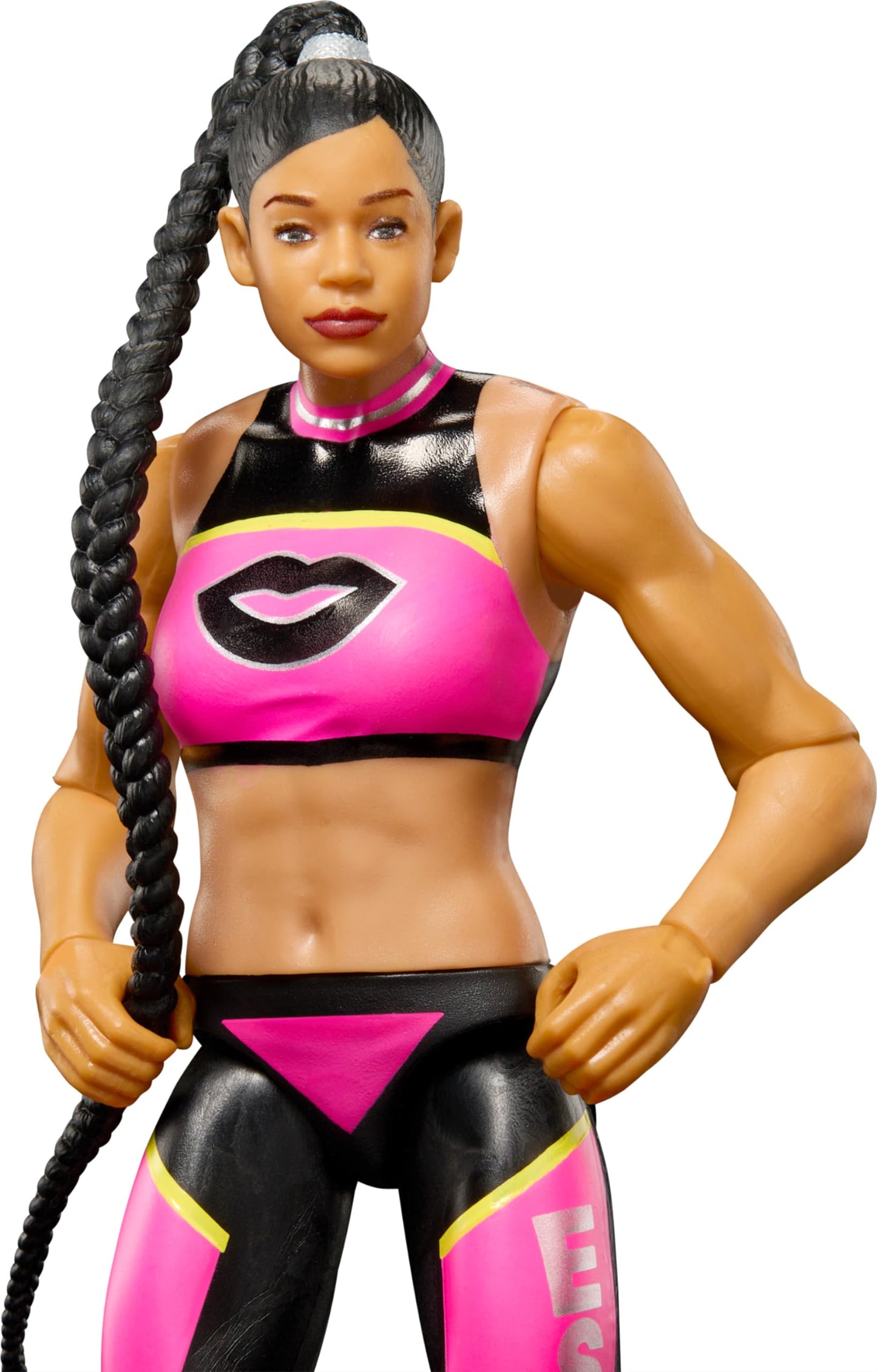 Mattel WWE Action Figure, Series #141 Bianca Belair 6-inch Collectible with 10 Articulation Points & Life-Like Look