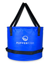 PUFFERFISH Better Bucket - Foldable Water Bucket for Sand Castles - Made from Recycled Plastic - Build Sand Castles with Ease
