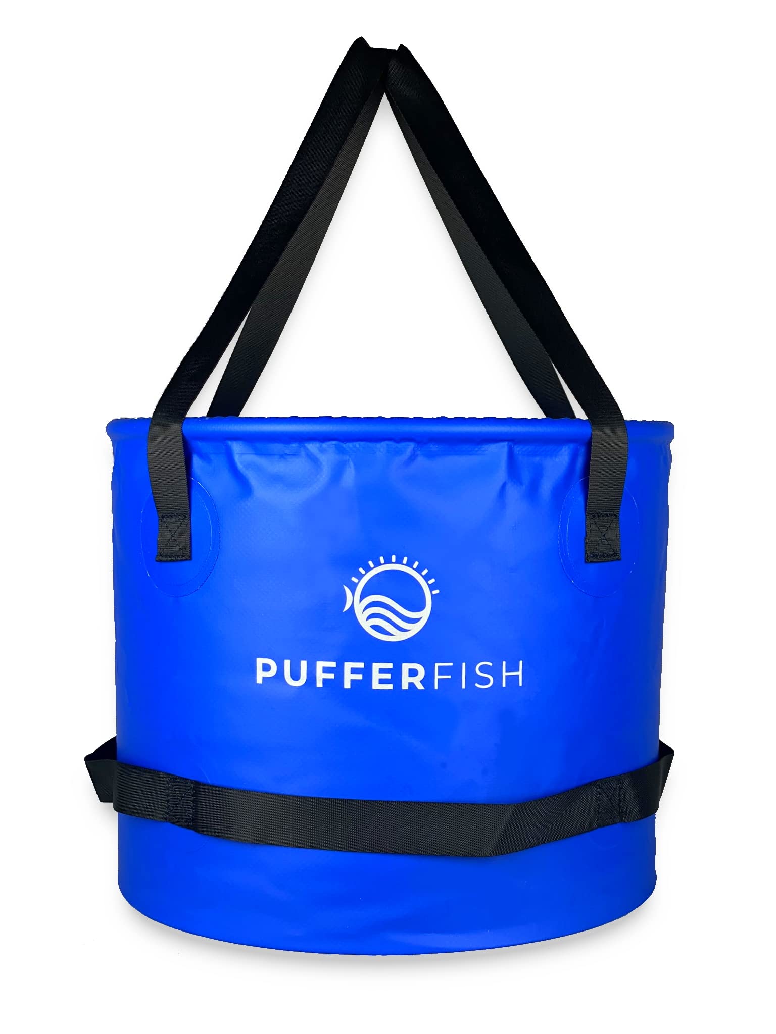 PUFFERFISH Better Bucket - Foldable Water Bucket for Sand Castles - Made from Recycled Plastic - Build Sand Castles with Ease