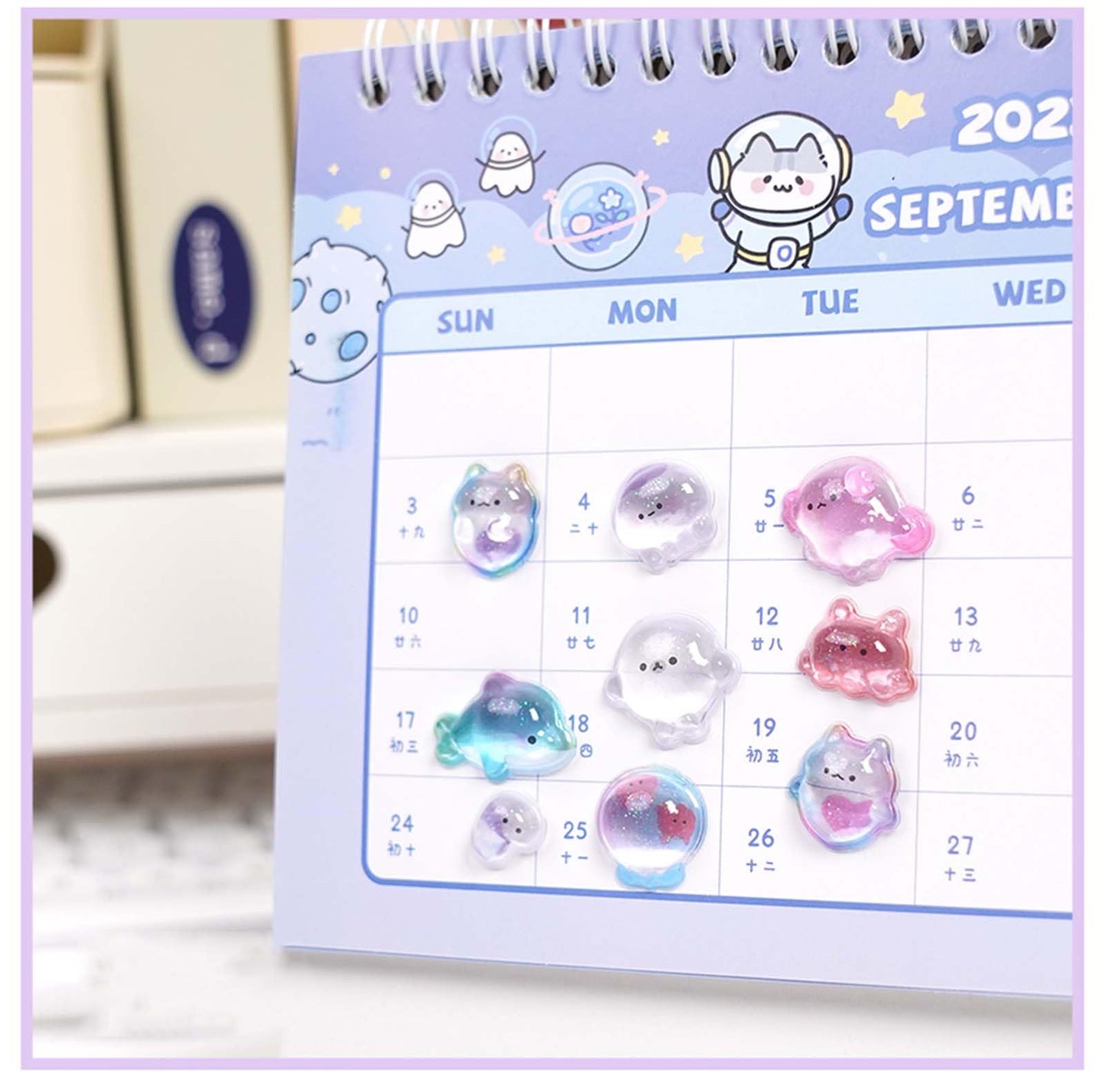 200 Pcs Fantastic 3D Floating Stickers - Kids Cartoon World Adventure, Mini Penguin, Whale, Rabbit, Elephant, and Fruit Themed DIY Stickers for Kids