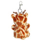 Aurora Palm Pals 4" Safara Giraffe Adorable Clip-On