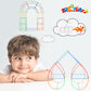 ZOZOPLAY Straw Constructor STEM Building Toys 800 Piece Straws and Connectors Building Sets Colorful Motor Skills Interlocking Plastic Engineering