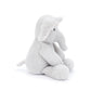 WEIGEDU Elephant Teddy Bear Stuffed Animals Plush Elephant Toys with Pink Ears Nose for Girls Boys Kids Babies Shower Bedtime Gifts, 15.7"