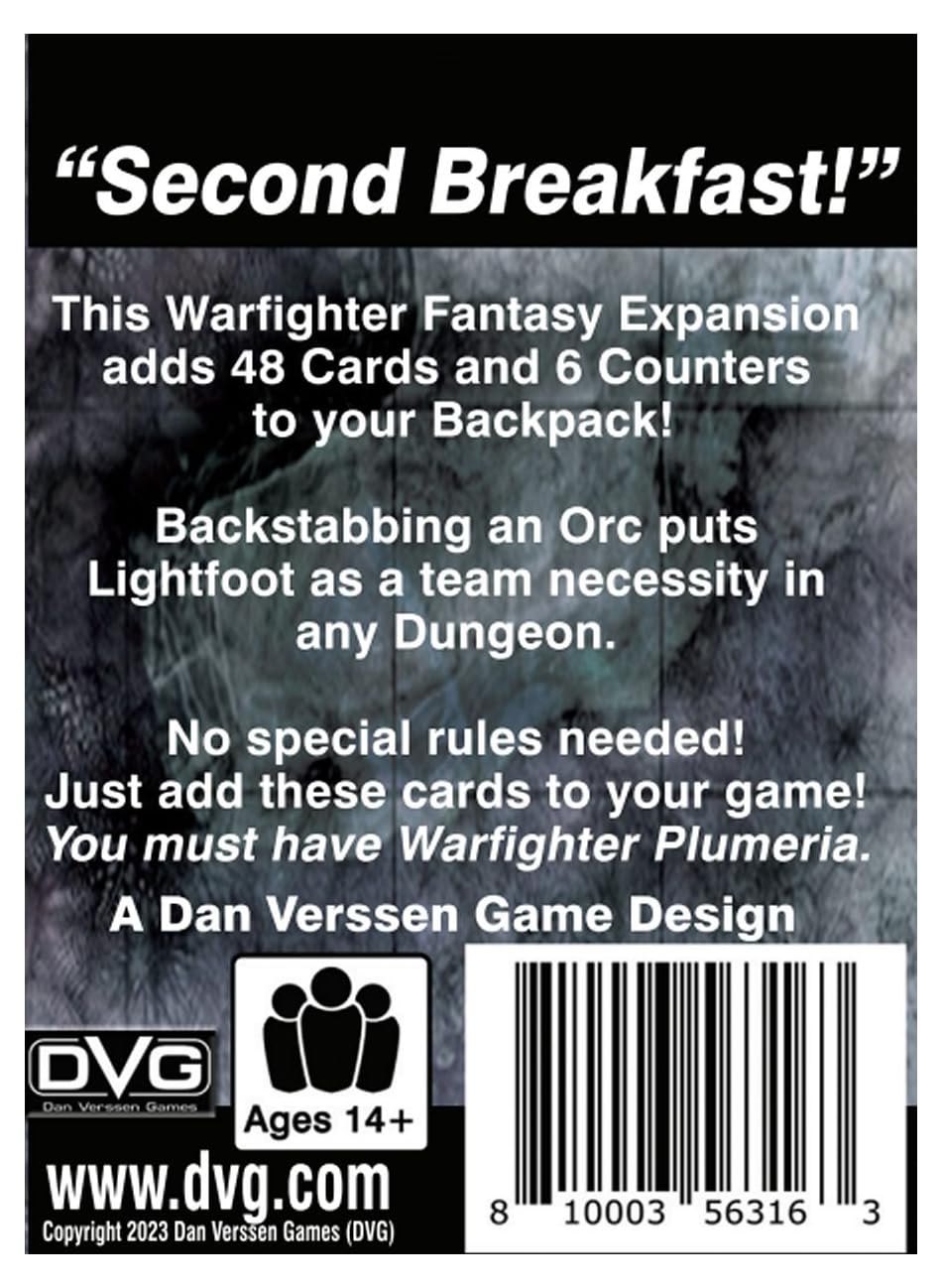 Warfighter: Fantasy Expansion #3 - Lightfoot: Halfling Thief Card Deck Game Accessory