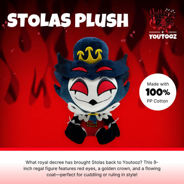 Youtooz Helluva Boss Stolas Plush - 9-Inch Collectible Stuffed Figure - Soft & Cuddly Plush Doll Official Merch for Fans & Collectors