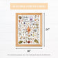 Heritage Puzzle - Shells of The South Atlantic Coast by John & Jackie Leatherbury Douglass 550 Piece Puzzles for Adults - Marine Life Art - Frameable