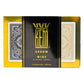KEM Arrow Black and Gold Plastic Playing Cards, Standard Index, Poker Size, Premium Cards, 2 Decks