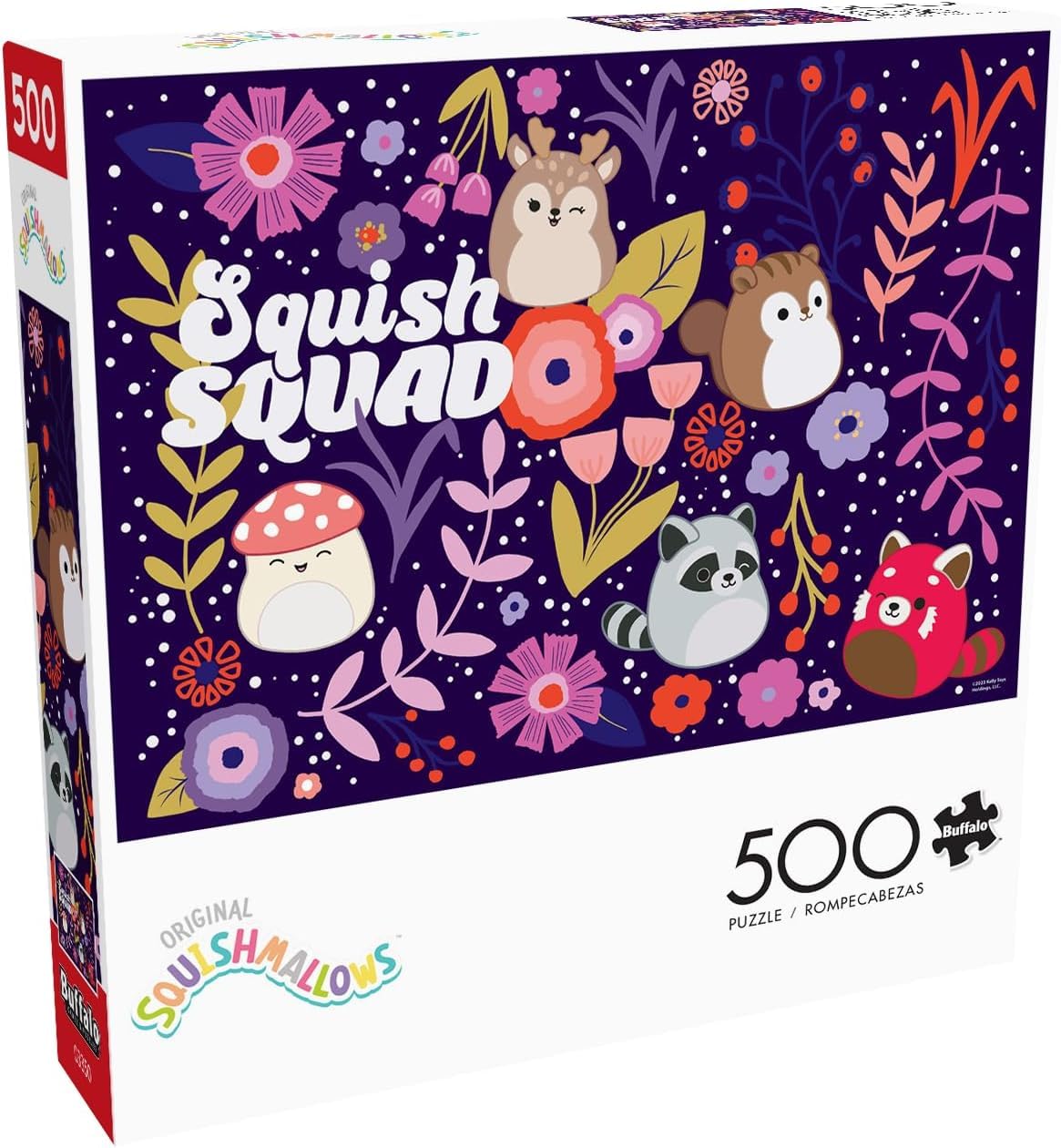 Buffalo Games - Squishmallow Squish Squad - 500 Piece Puzzle for Adults