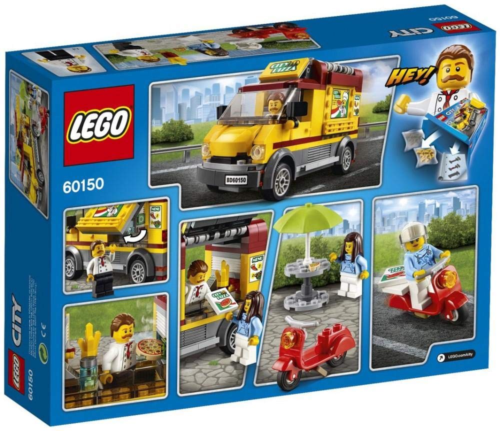 LEGO City Great Vehicles Pizza Van 60150 Construction Toy (249 Pieces)