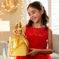 Barbie Signature 2020 Holiday Barbie Doll (12-inch Blonde Long Hair) in Golden Gown, with Doll Stand and Certificate of Authenticity, Gift for 6 Year