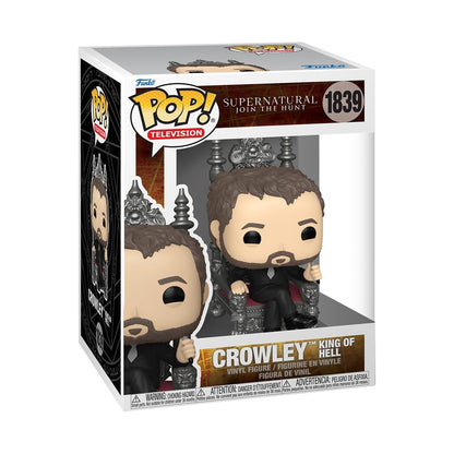Funko Pop! TV: Supernatural - Crowley King of Hell - Collectable Vinyl Figure - Gift Idea - Official Merchandise - Toys for Kids & Adults - TV Fans