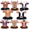 Cow Country Western Bull Riding Bull Rider Competition Honeycomb Centerpieces Farm Animals Theme Decor Decorations for Boys Girls Baby Shower Cow