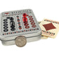 I Heart Euchre Scorekeeper Tin Set with Cards, Magnets, & Wood Suit Cards