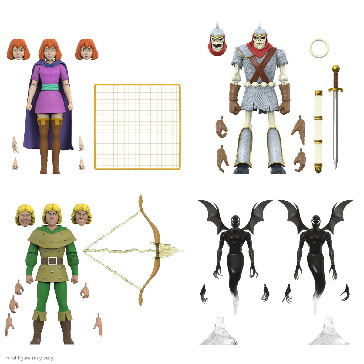 Super7 Dungeons & Dragons Shadow Demons - (2-Pack) 7" Dungeons and Dragons Action Figures with Accessories Vintage Collectibles and Retro Toys