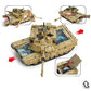 M1A2 Abrams Tank Building Set 1:28 Scale Military Model Kit 2-in-1 Vehicle