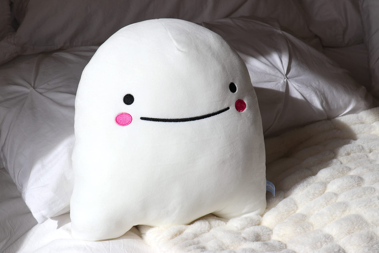 Snuggaboos Spooky The Ghost - Extra Large 16 Inch Plush Pal, Ultra-Soft & Cuddly Ghost Pillow: Perfect Halloween Plushie Gift for Kids, Adults