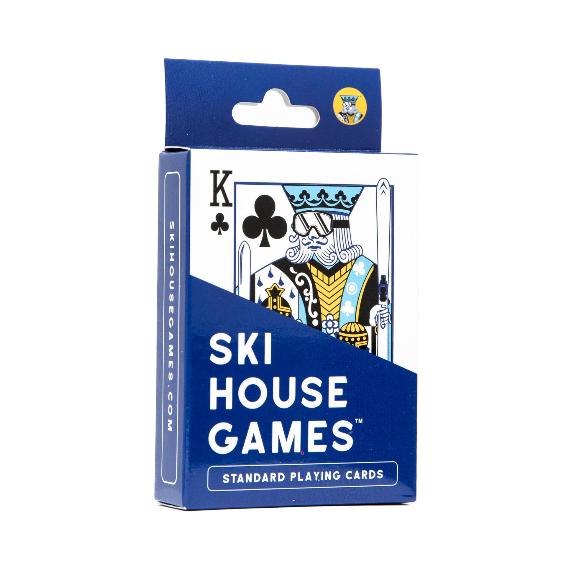 Ski House Games Signature Ski-Themed Playing Cards, 52-Card Deck, Winter Sports Design, Gift for Skiers, Apres Ski, Ski Games, Travel Games