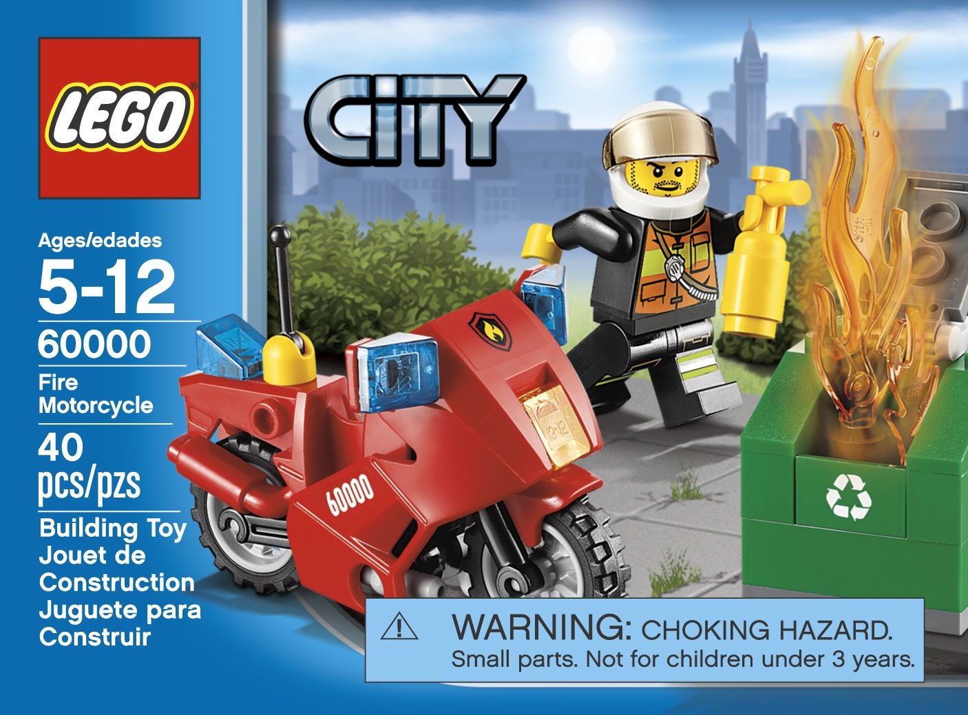 LEGO City Motorcycle 60000