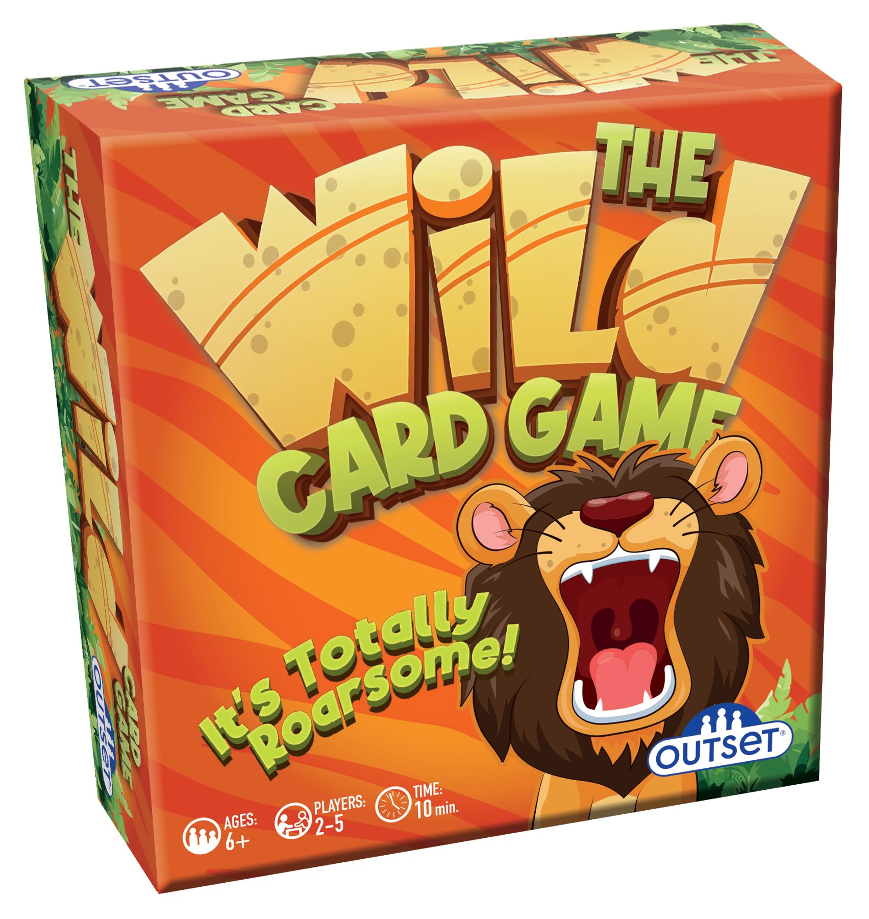 Outset Media The Wild Card Game - for 2 to 5 Players Ages 6 and up