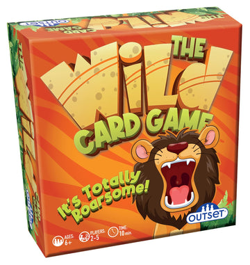 Outset Media The Wild Card Game - for 2 to 5 Players Ages 6 and up