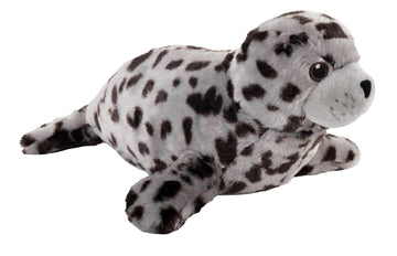 Wild Republic Cuddlekins Eco Harbor Seal Stuffed Animal - 12"