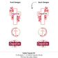 Big Dot of Happiness Confirmation Pink Elegant Cross - Girl Religious Party Centerpiece Sticks - Table Toppers - Set of 15