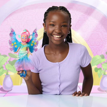 Royale High 9” Fashion Doll - Water Fairy, Wave 1, Series 1 Doll - Fairy Journal, Comb, and Virtual Item Code Included - Ages 5+