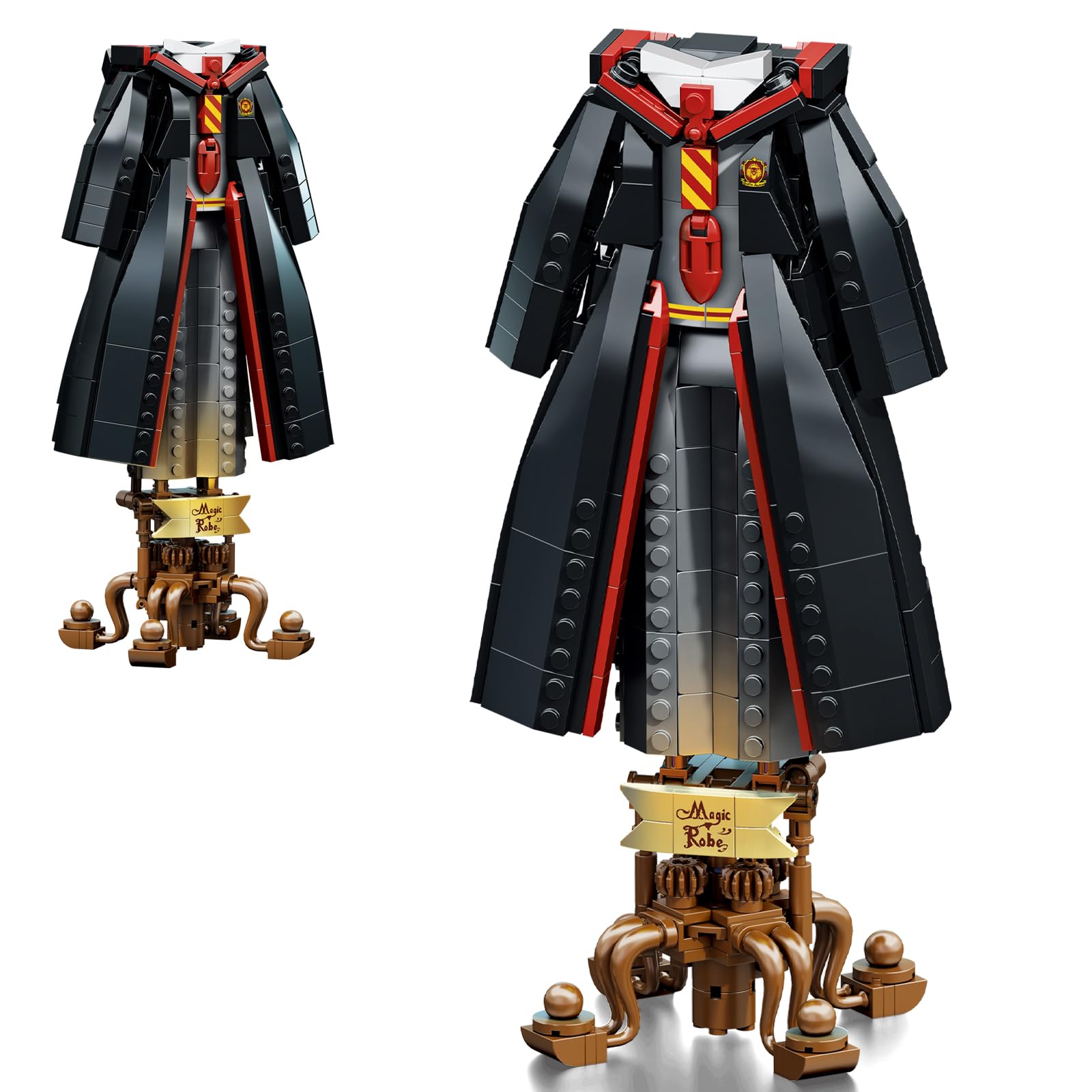 Vziimo Magic Robe Building Set, MOC Hary Robe Model Kit, Creative Home Office Decor Toy Gift for Teens Adults 14+ (661PCS)