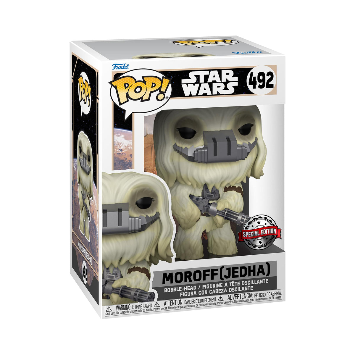 Funko Pop! Star Wars: Across The Galaxy - Moroff Vinyl Bobblehead, Amazon Exclusive