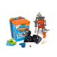 HEXBUG 480-6841 JUNKBOTS-Trash Bin Assortment Kit-Surprise Every Box LOL with Boys and Girls-Alien Powered Toys for Kids-24+ Pieces of Action