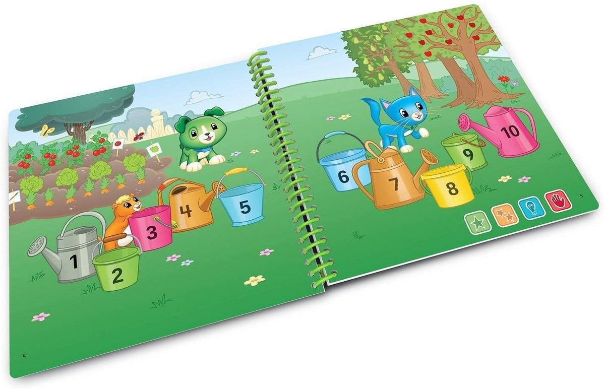 LeapFrog LeapStart Preschool Activity Book: Scout & Friends Math and Problem Solving