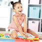 Learning Resources Barnyard Friends Build & Spin - Toddler Sensory Toys, Montessori Building Set, Preschool STEM, Busy Board Cogs and Gears for Kids