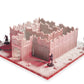 Monster Adventure Terrain 3D Interchangeable Builder System - 195pc PAINTABLE Palisade w Base- Build Modular Worlds in a Snap & Elevate Your Campaign