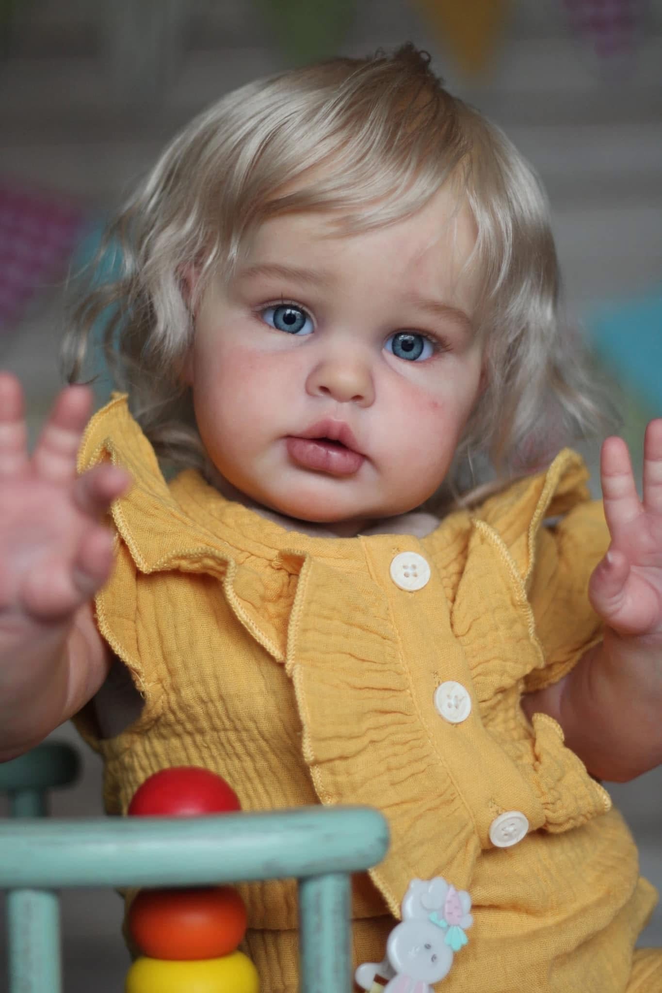 Hengluck Realistic Reborn Baby Dolls Girls 24 Inch Lifelike Baby Dolls Real Life Newborn Baby Dolls that Look Real Realistic Toddler Doll Soft Cotton