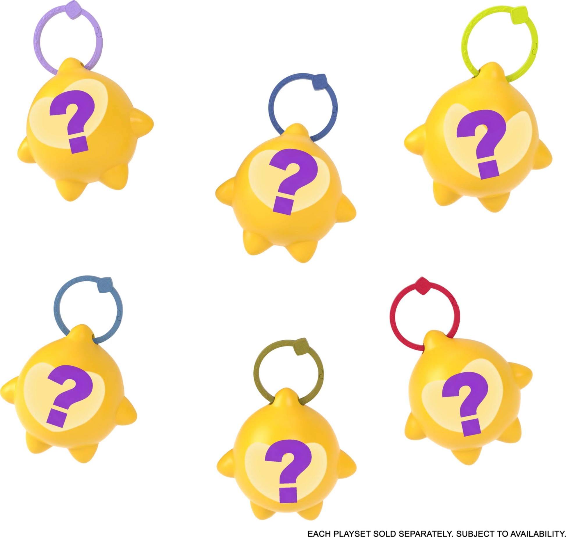 Mattel Disney Wish Star Reveals Mini Doll Surprise, Keychain Compact with Character Doll & Accessory (Styles May Vary)