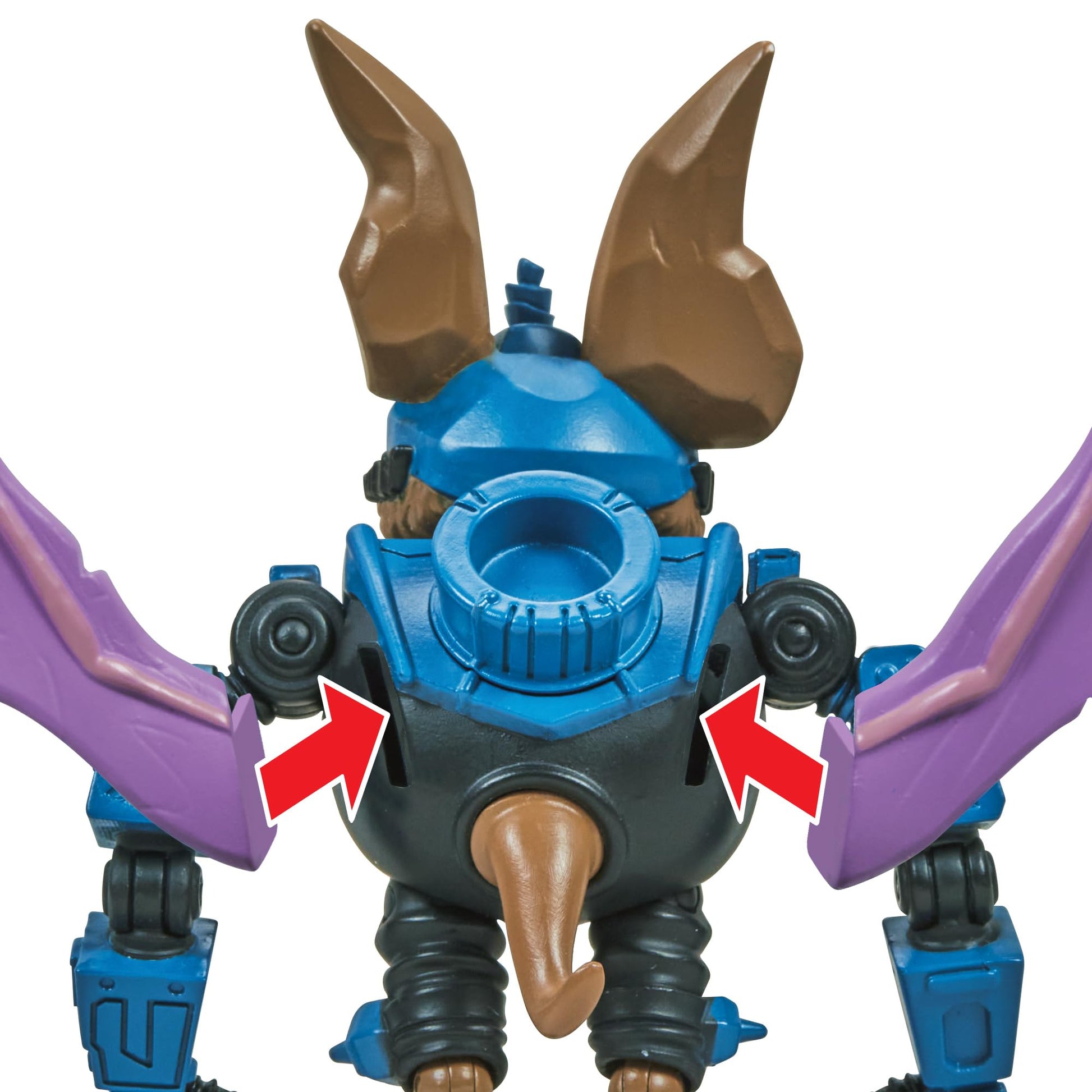 Teenage Mutant Ninja Turtles: Mutant Mayhem 4” Wingnut Basic Action Figure by Playmates Toys