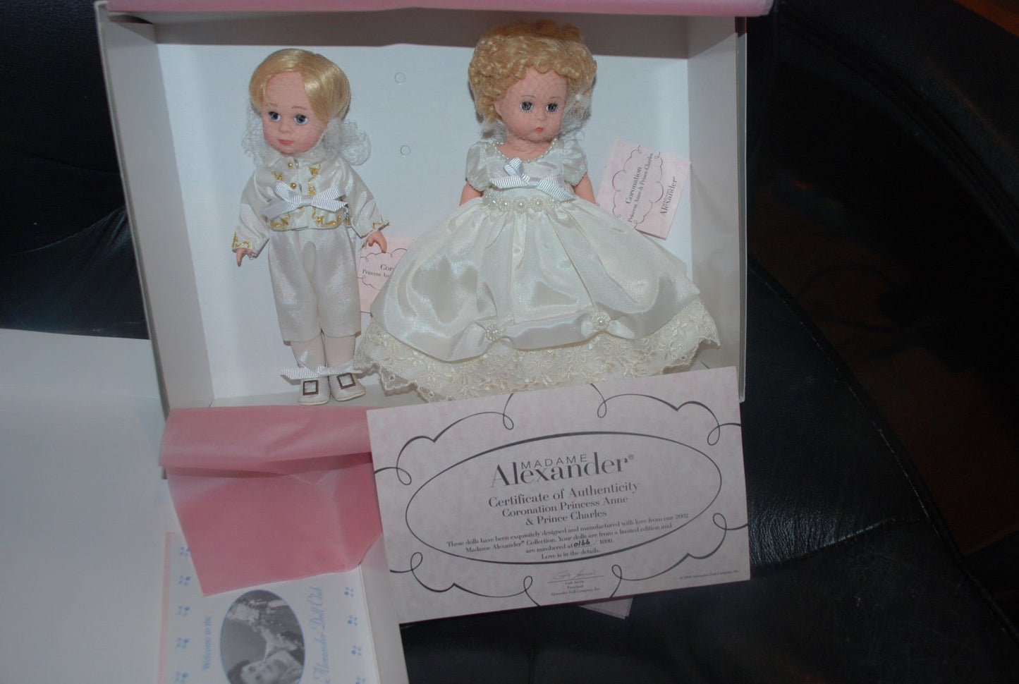 Madame Alexander Princess Anne & Prince Charles 8'' Dolls