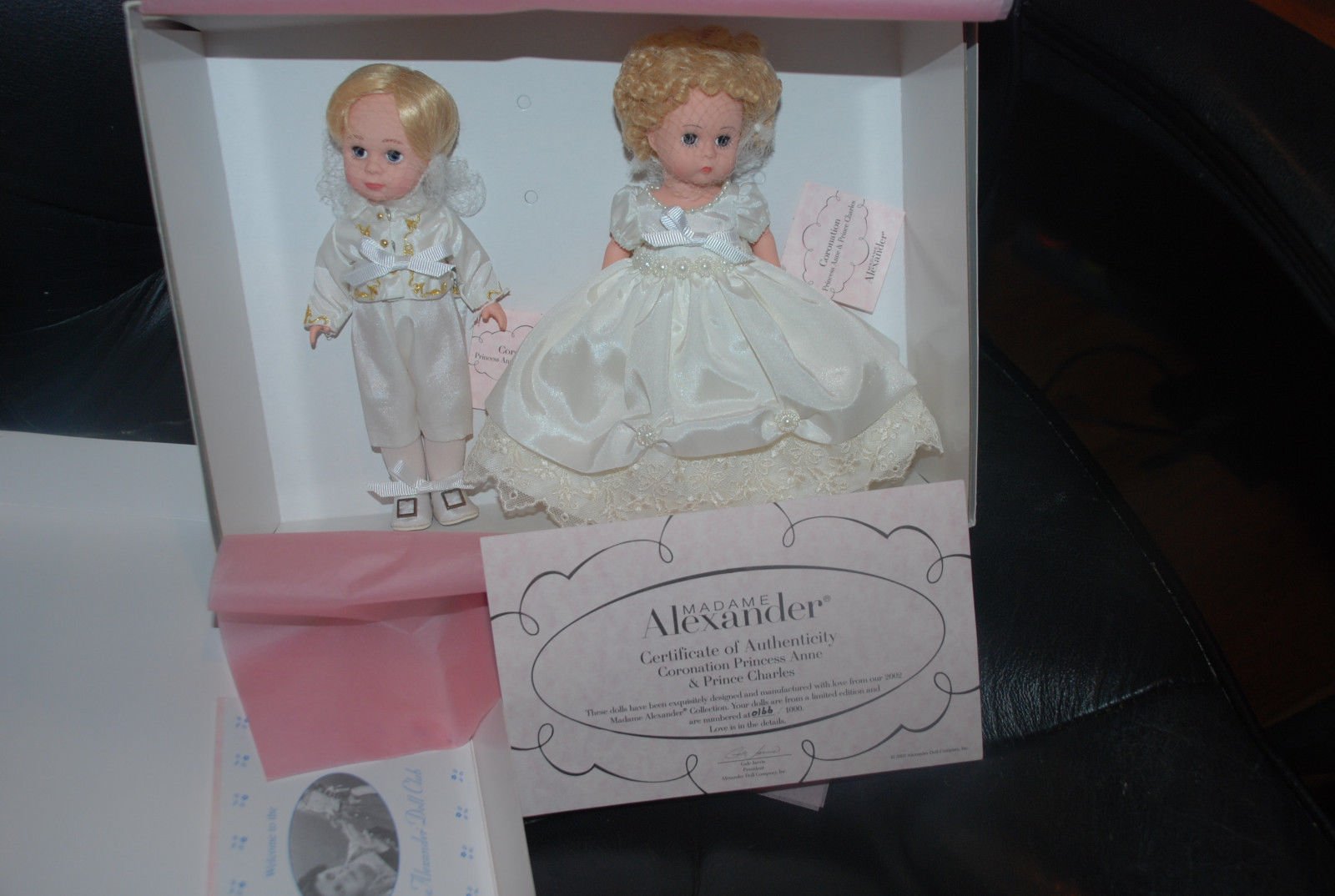 Madame Alexander Princess Anne & Prince Charles 8'' Dolls