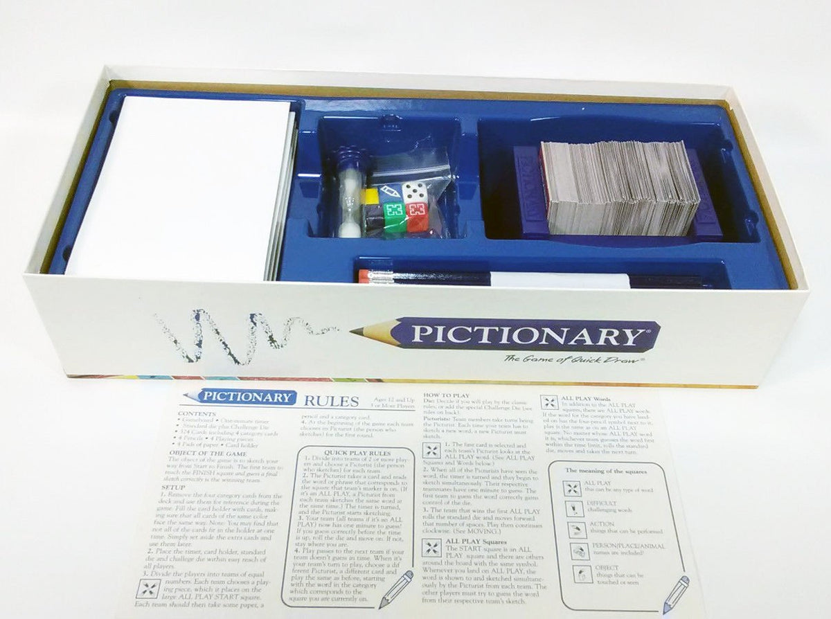 Pictionary, 15th Anniversary Edition with Special "Challenge Die" (2000)