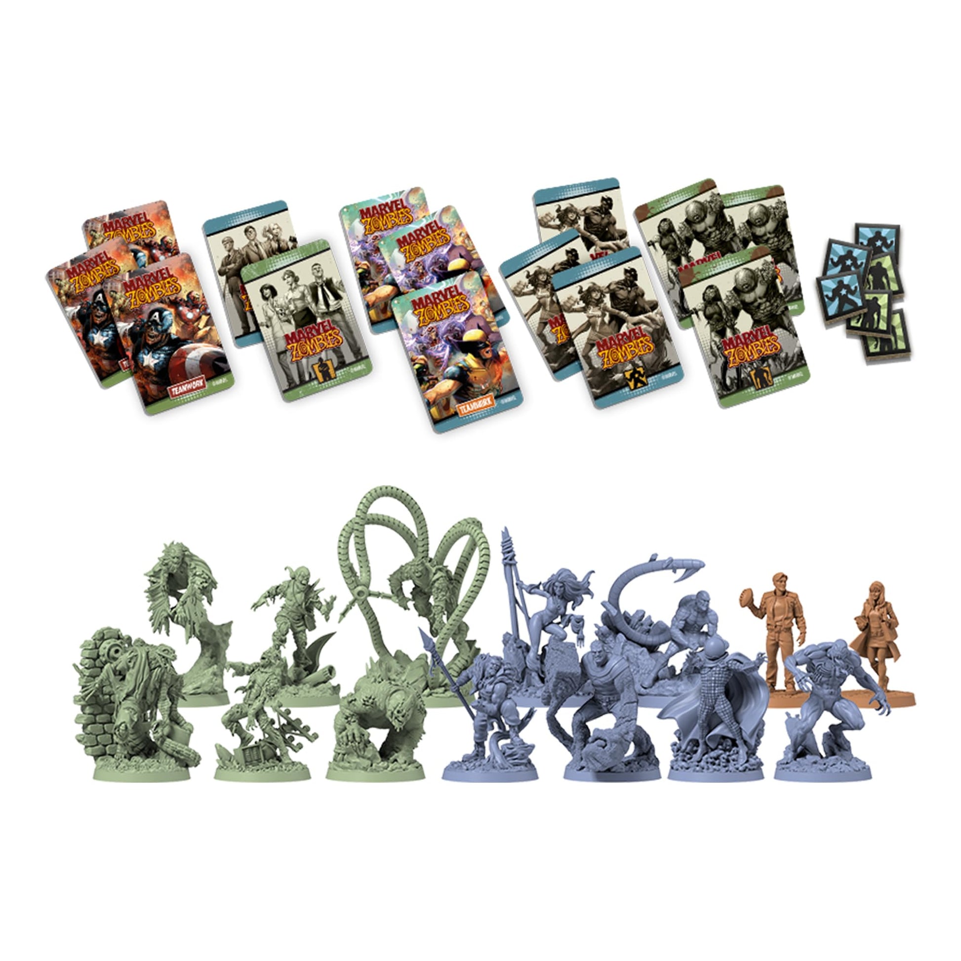 Marvel Zombies: A Zombicide Game - Clash of the Sinister Six - Heroes vs. Villains in a Zombie Apocalypse! Cooperative Strategy Game, Ages 14+, 1-6