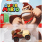Hot Wheels Super Mario Character Cars Collection - Mario, Luigi, Princess Peach, Light Blue Yoshi, Bullet Bill & Donkey Kong, Die?Cast 1:64 Scale