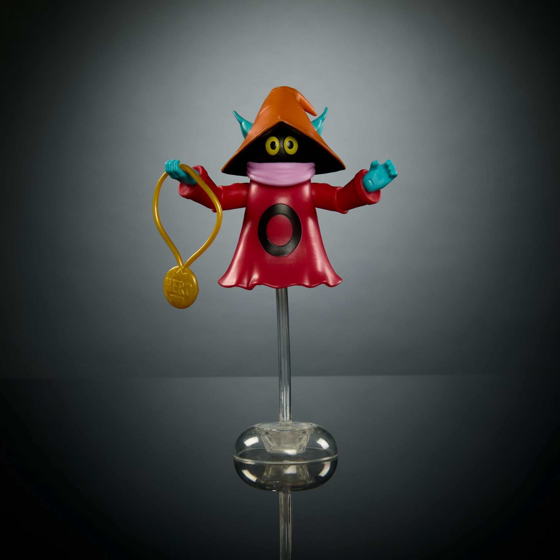 Masters of the Universe Origins Action Figure Cartoon Collection Orko, 5.5-inch 1980s Motu TV Magician, Detailed Design, Stand & Montork Head