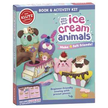 Klutz Sew Your Own Ice Cream Animals